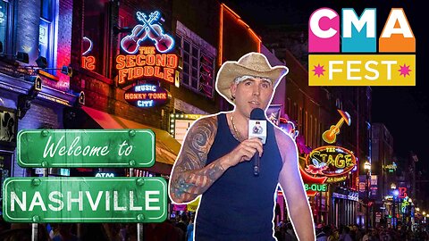 CMA FEST: Rob Show on scene in Nashville