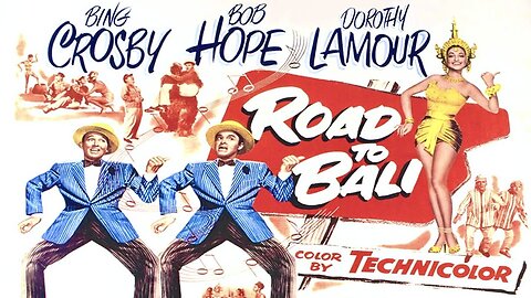 Road to Bali (1952 Full Movie) | Adventure/Comedy/Musical | Bing Crosby, Bob Hope, Dorothy Lamour.