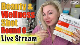 Live Beauty & Wellness Shot, Round 6! Laennec + Vitamin B, AceCosm| Code Jessica10 saves you Money