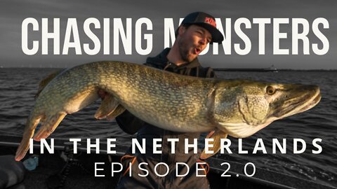 Chasing Monsters in The Netherlands - Episode 2.0 - BIG Northern Pike with the Humminbird MegaLive