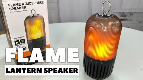 LED Flame Lantern and Bluetooth Speaker Review