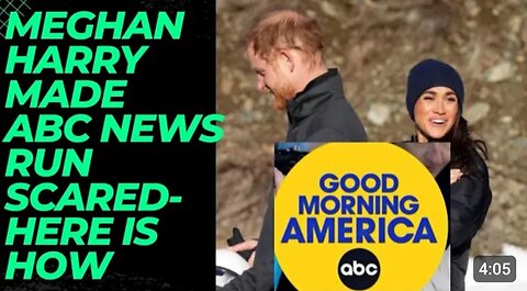 MEGHAN & HARRY MADE ABC RUN SCARED -WHY? #royal #meghanandharry #meghanmarkle