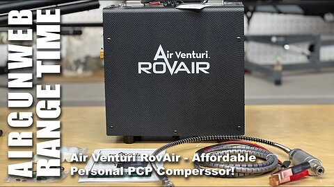 Air Venturi RovAir Personal Compressor - Affordable High Pressure Air for your PCP Airgun!
