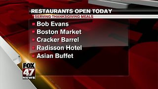 Thanksgiving happenings in the area