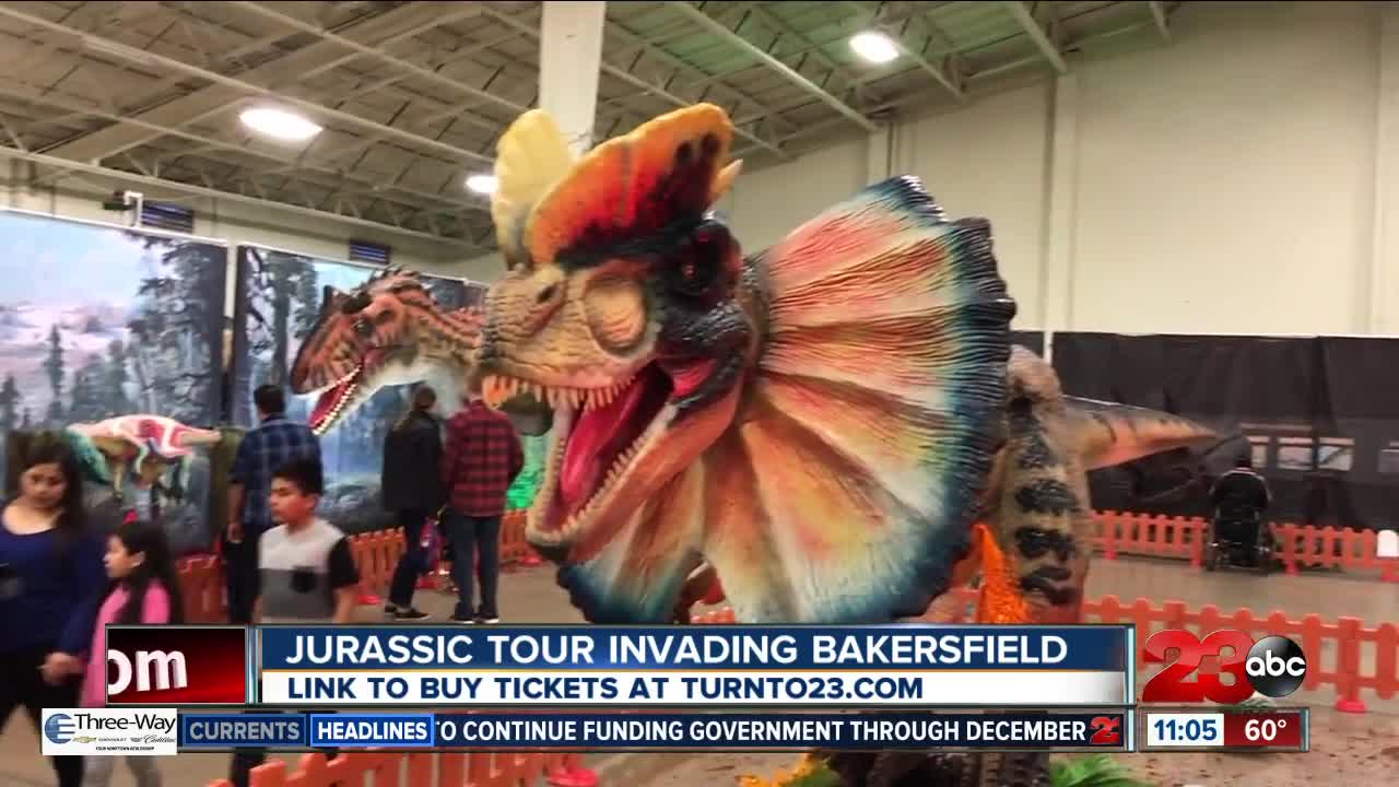 Jurassic Tour Invading Bakersfield