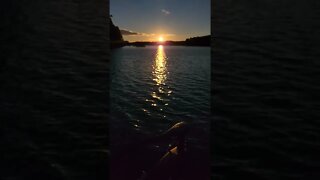 Fishing Lake Allatoona With Awesome Sunset!