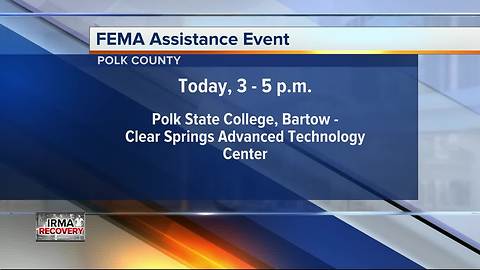 Polk State College to host FEMA Assistance Event j