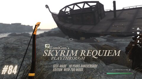 Skyrim Requiem #84: The Wreck of the Brinehammer, and the Destruction of My Beautiful Cozy Fur Tent!