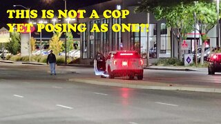 Private security posing as possible state PD! Re-upload with @Regulate and Educate audits POV added!