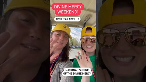 Divine Mercy Weekend: Listen to pilgrims share their stories! #DivineMercy #DivineMercySunday