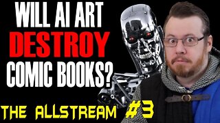 Will AI art DESTROY Comic Books? Professional comic artist talk