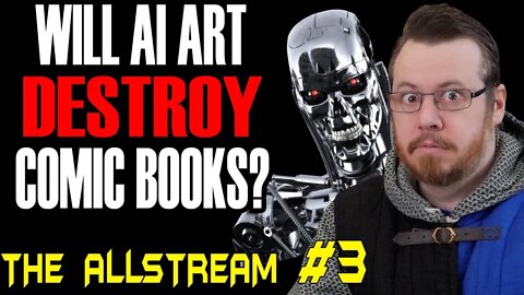 Will AI art DESTROY Comic Books? Professional comic artist talk