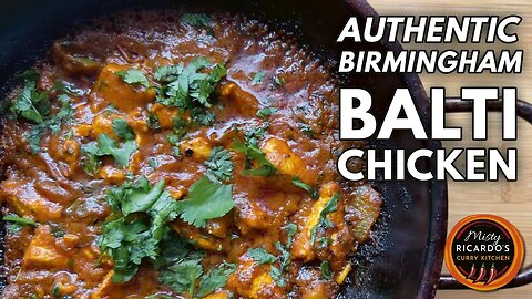 Authentic Balti Chicken to cook at home - Shababs Recipe | Misty Ricardo's Curry Kitchen