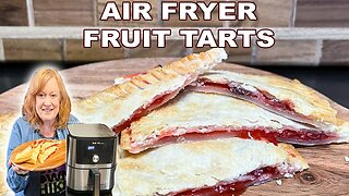 4 Ingredient AIR FRYER FRUIT TARTS