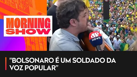 Adrilles faz discurso histórico na Paulista