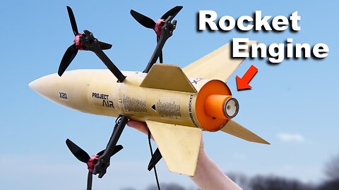 Building the FASTEST Rocket Drone