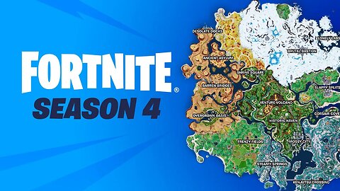 Fortnite Chapter 4 Season 4 Map REVEALED!