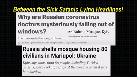EntertheStars: Between the Sick Satanic Lying Headlines! [16.03.2022]