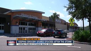 Keeping grocery stores stocked after the storm