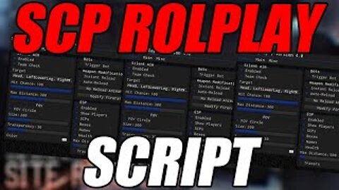 Scp Roleplay Gui Script | Aimbot | Esp | Level Autofarm | TP Players | infect | Pastebin 2022