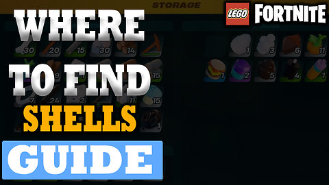 Where To Find Sand Shells In LEGO Fortnite