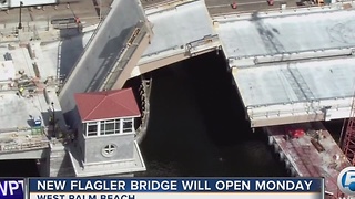 New Flagler Bridge expected to open Monday