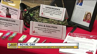 Community conversation held about e-cigarette dangers