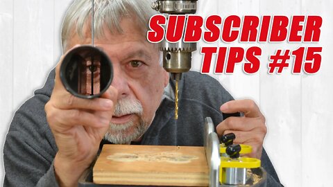Subscriber Woodworking Tips and Tricks Episode 15