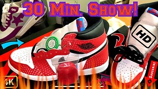 🔴🔵 Spider-Verse: Jordan 1 Retro High Spider-Man “ORIGIN STORY” REVIEW (top 10 OG AJ 1 HIGH)