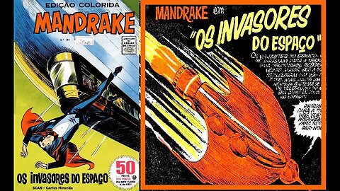 MANDRAKE 114 EM OS INVASORES DO ESPAÇO #museudogibi #gibi #quadrinhos #comics #historieta