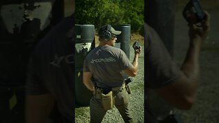 Shooting Around Barrels - Glock 47 with Trijicon RCR