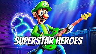 🎧Mario Metal Music (Kid Friendly) Superstar Heroes #metal