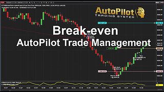 Break-even AutoPilot Trade Management