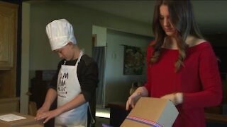 Local kids selling homemade treats for veterans and families of fallen military members