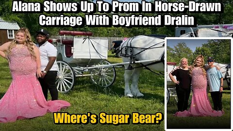 Alana Thompson & Boyfriend Dralin Attend Prom In Horse Carriage, Family There To See Them Off!