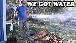 Rainwater Harvesting | Connecting Underground Water Line to Garden and House