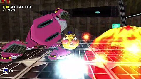 Super Sonic in Final Egg