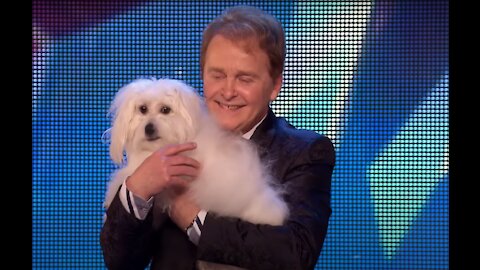 Talking and Singing Dog In Britain Got Talent