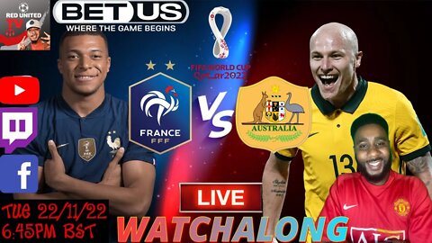 FRANCE vs AUSTRALIA LIVE Stream Watchalong - FIFA WORLD CUP