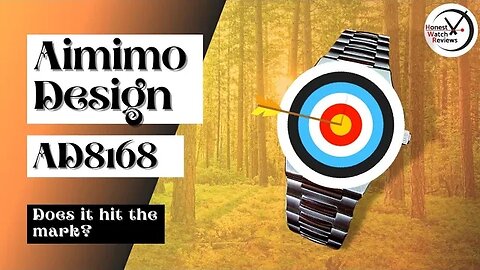 DOES IT HIT THE TARGET? Aimimo Design AD8168 AliExpress Watch Review #HWR