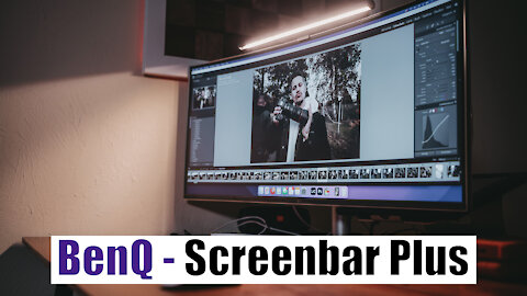 Arbeiten mit der BenQ Screenbar Plus | wer braucht eine Monitor Lampe? [4K]