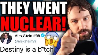 Destiny Vs. Alex Stein GOES NUCLEAR After AOC Lawsuit! Destiny HATES Alex Stein After He Said This