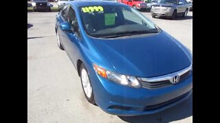 2012 HONDA CIVIC EX WITH NAVI