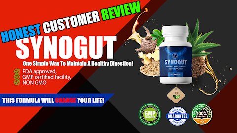 Synogut Supplements | Honest Customer Review | 😡DON'T GET SCAMMED😡 | Ingredients, Discount |