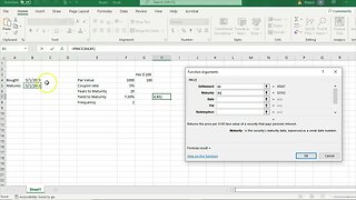 How to Easily Calculate a Bond Price in Excel