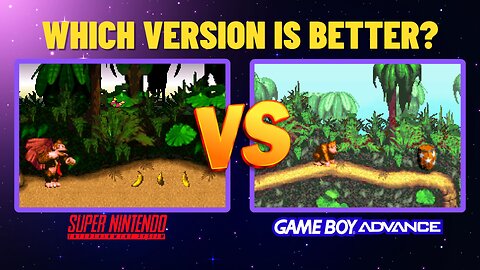 Which Donkey Kong Country is Better? First Time Playing GBA Port