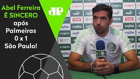 "A ÚNICA coisa que me preocupa é..." Abel É SINCERO após Palmeiras 0 x 1 São Paulo!