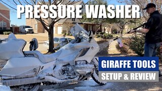 Don't Buy A Pressure Washer Until You Watch This Video | Giraffe Tools Review