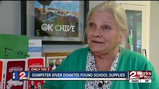 Tulsa mom gives unused supplies to kids in need