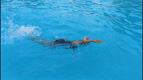 Noor learned swimming